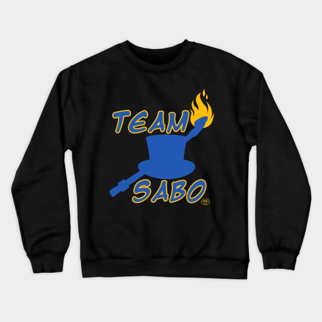 TEAM SABO (BLUE) Crewneck Sweatshirt by ShelbyShop